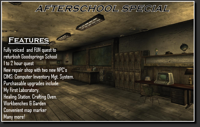 fallout new vegas schoolhouse